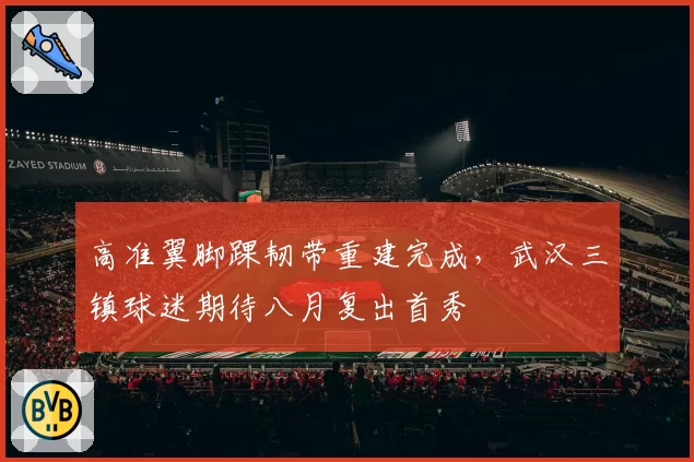 高准翼脚踝韧带重建完成，武汉三镇球迷期待八月复出首秀